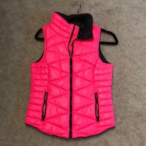 Hot pink vest
